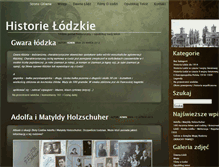 Tablet Screenshot of historialodzi.obraz.com.pl